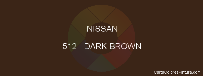 Pintura Nissan 512 Dark Brown