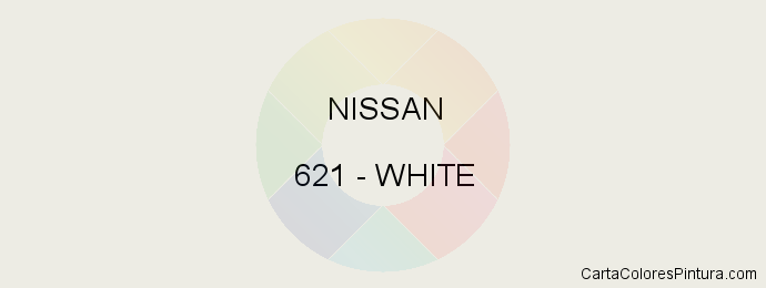 Pintura Nissan 621 White