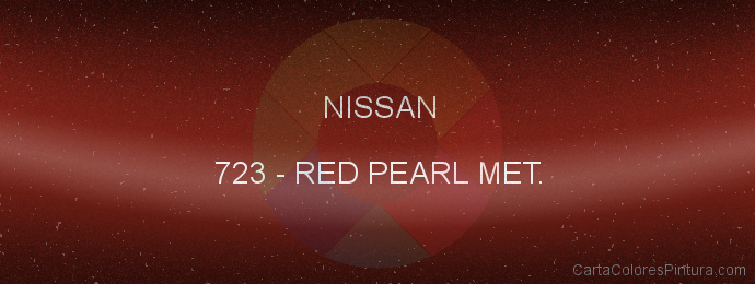 Pintura Nissan 723 Red Pearl Met.