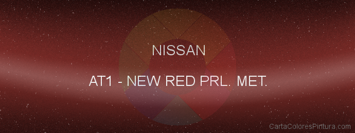 Pintura Nissan AT1 New Red Prl. Met.