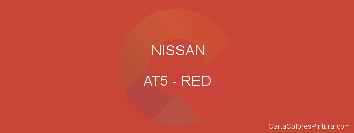 Pintura Nissan AT5 Red