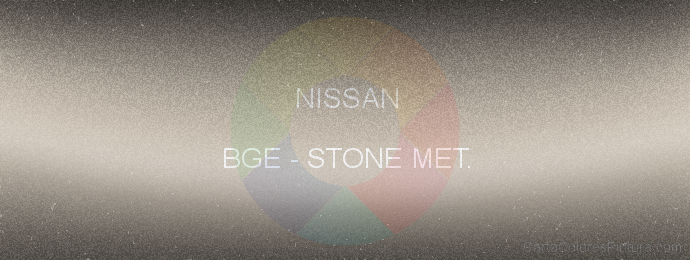 Pintura Nissan BGE Stone Met.