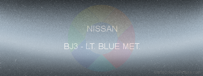 Pintura Nissan BJ3 Lt. Blue Met.