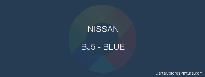 Pintura Nissan BJ5 Blue