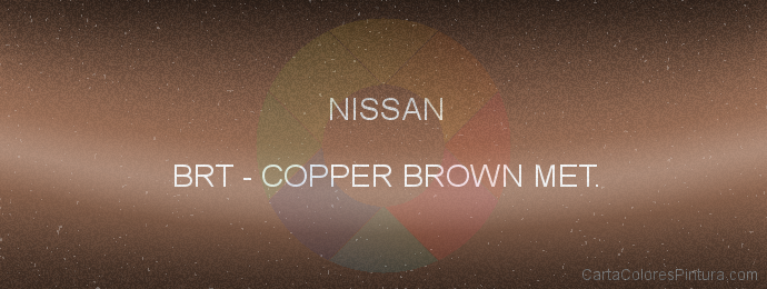 Pintura Nissan BRT Copper Brown Met.