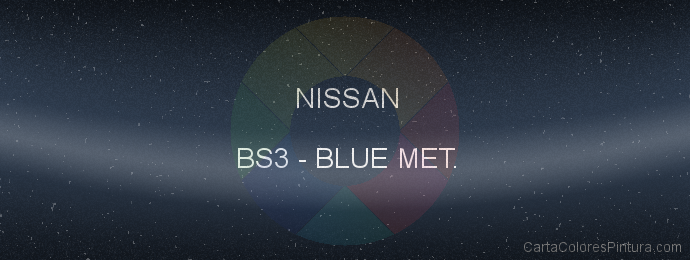 Pintura Nissan BS3 Blue Met.