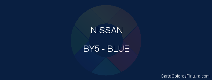 Pintura Nissan BY5 Blue