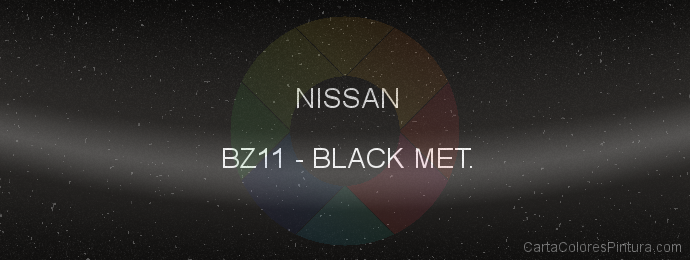 Pintura Nissan BZ11 Black Met.