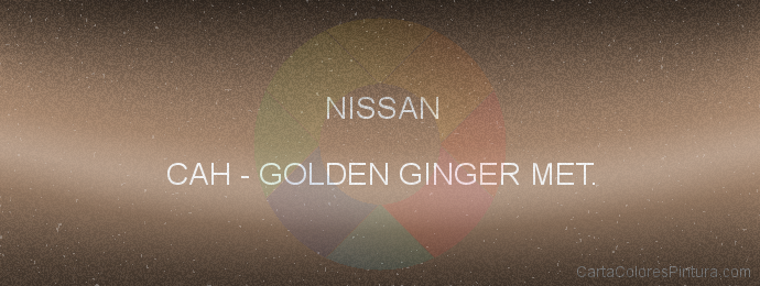 Pintura Nissan CAH Golden Ginger Met.