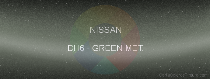 Pintura Nissan DH6 Green Met.