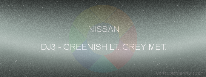 Pintura Nissan DJ3 Greenish Lt. Grey Met.
