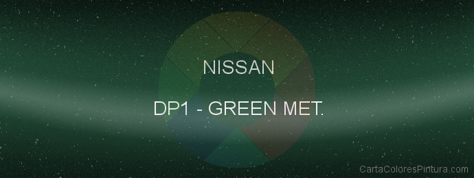 Pintura Nissan DP1 Green Met.
