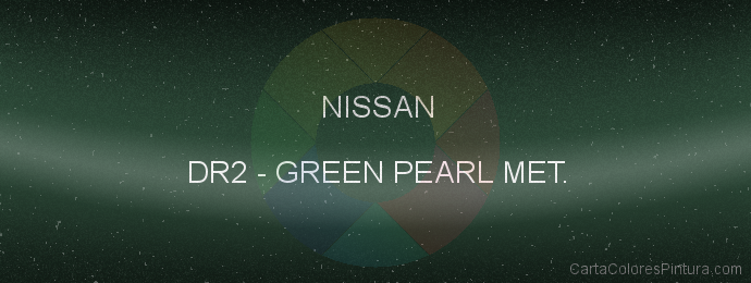 Pintura Nissan DR2 Green Pearl Met.