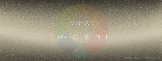 Pintura Nissan DXA Olive Met