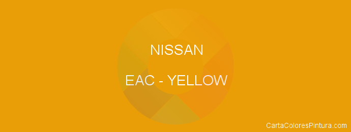 Pintura Nissan EAC Yellow