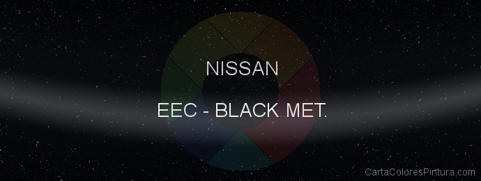 Pintura Nissan EEC Black Met.