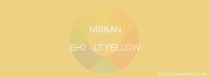 Pintura Nissan EH2 Lt.yellow