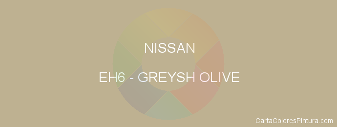 Pintura Nissan EH6 Greysh Olive