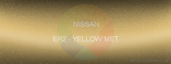 Pintura Nissan ER2 Yellow Met.