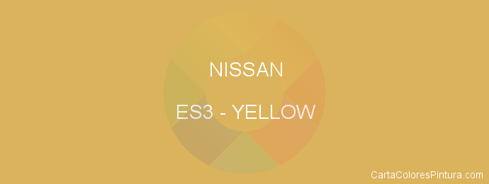 Pintura Nissan ES3 Yellow