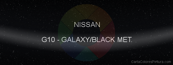 Pintura Nissan G10 Galaxy/black Met.