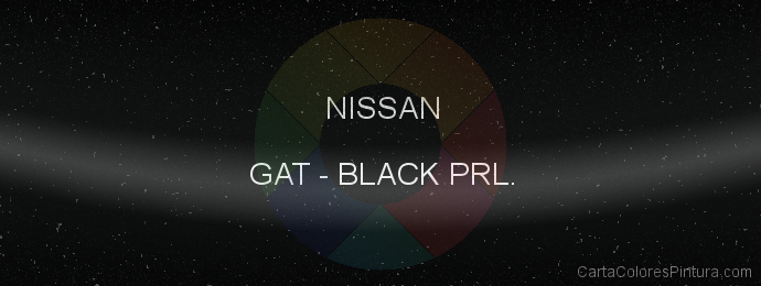 Pintura Nissan GAT Black Prl.
