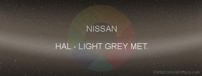 Pintura Nissan HAL Light Grey Met.