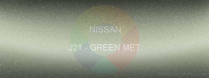 Pintura Nissan J21 Green Met.