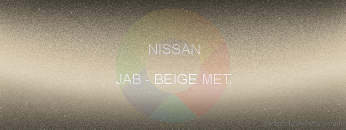 Pintura Nissan JAB Beige Met.