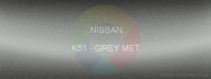 Pintura Nissan K51 Grey Met.