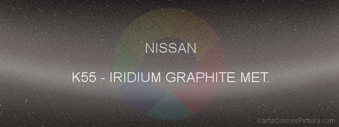 Pintura Nissan K55 Iridium Graphite Met.