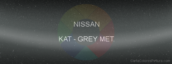Pintura Nissan KAT Grey Met.
