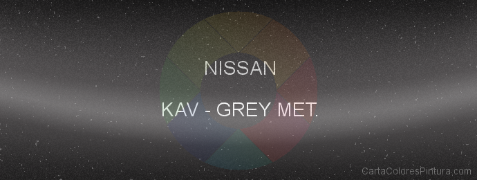 Pintura Nissan KAV Grey Met.