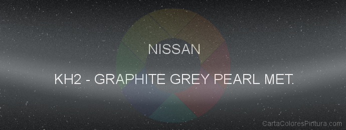 Pintura Nissan KH2 Graphite Grey Pearl Met.