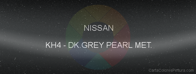 Pintura Nissan KH4 Dk.grey Pearl Met.