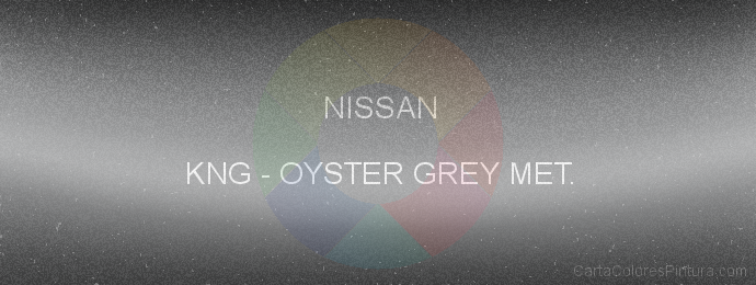 Pintura Nissan KNG Oyster Grey Met.