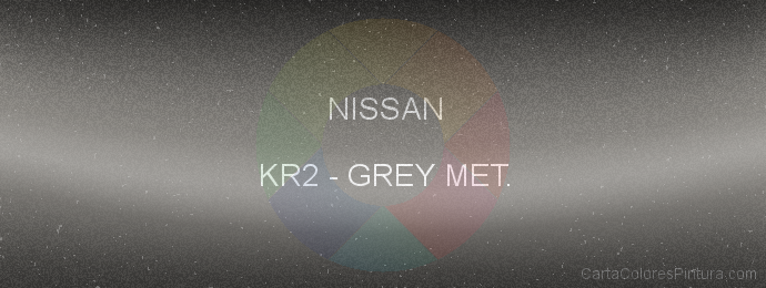 Pintura Nissan KR2 Grey Met.