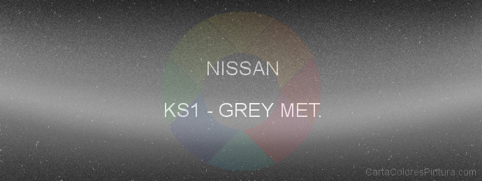 Pintura Nissan KS1 Grey Met.