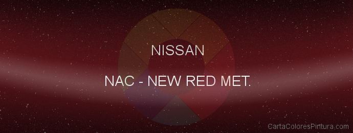 Pintura Nissan NAC New Red Met.
