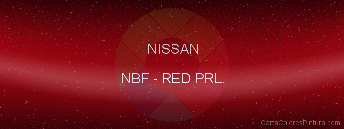 Pintura Nissan NBF Red Prl.