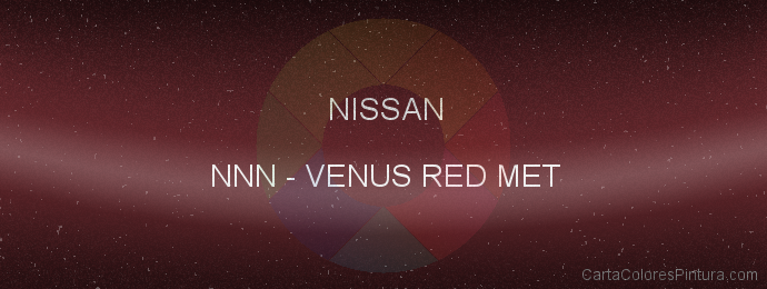 Pintura Nissan NNN Venus Red Met