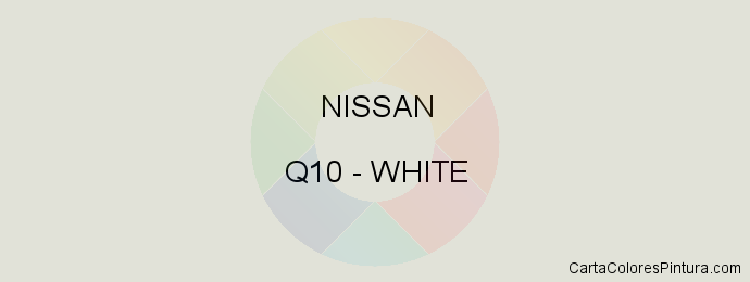 Pintura Nissan Q10 White