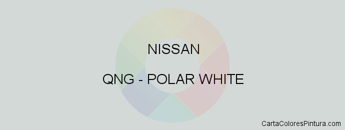 Pintura Nissan QNG Polar White