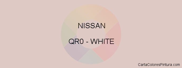 Pintura Nissan QR0 White