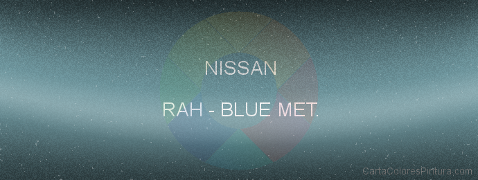 Pintura Nissan RAH Blue Met.