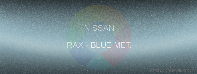 Pintura Nissan RAX Blue Met.
