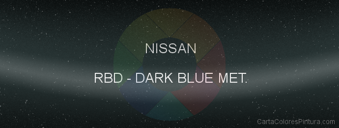 Pintura Nissan RBD Dark Blue Met.