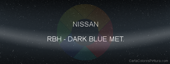 Pintura Nissan RBH Dark Blue Met.