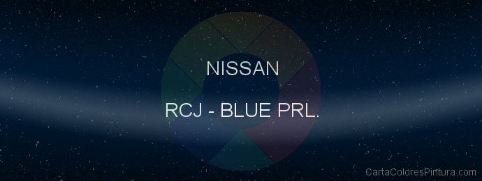 Pintura Nissan RCJ Blue Prl.
