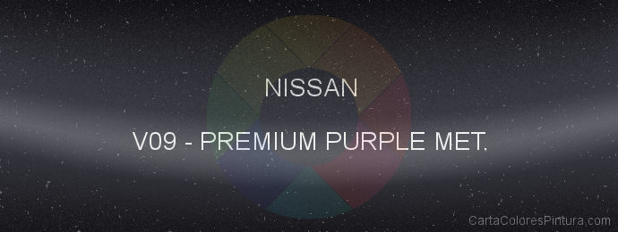 Pintura Nissan V09 Premium Purple Met.